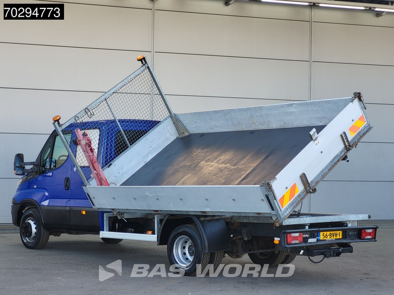 Iveco Daily 70C17 Drie-Zijdige 3.0L Kipper 7-tons Kraan Dubbellucht 170PK 3,5t Trekhaak Airco Tipper Benne Kieper Kraanwagen Crane Kranwagen - Ladbil med tip: billede 2 Iveco Daily 70C17 Drie-Zijdige 3.0L Kipper 7-tons Kraan Dubbellucht 170PK 3,5t Trekhaak Airco Tipper Benne Kieper Kraanwagen Crane Kranwagen - Ladbil med tip: billede 2