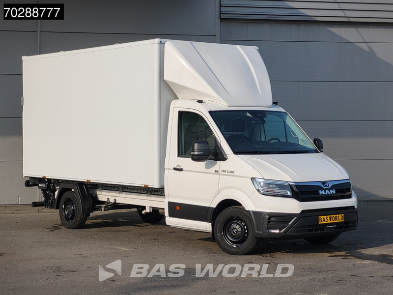 MAN TGE 3.180 Automaat Laadklep Bakwagen 2025 Facelift Navi LED Airco Cruise Euro6 Meubelbak Koffer 21m3 Airco Cruise control - Varebil med kasse: billede 2 MAN TGE 3.180 Automaat Laadklep Bakwagen 2025 Facelift Navi LED Airco Cruise Euro6 Meubelbak Koffer 21m3 Airco Cruise control - Varebil med kasse: billede 2