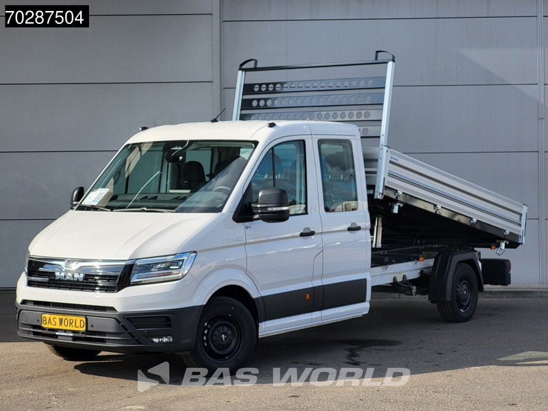 MAN TGE 3.180 Drie-Zijdige Automaat Kipper 2025-Facelift 180PK Trekhaak LED Airco Cruise Navi Euro6 Kipper Tipper Benne Kieper 3m3 Airco Trekh - Ladbil med tip: billede 3 MAN TGE 3.180 Drie-Zijdige Automaat Kipper 2025-Facelift 180PK Trekhaak LED Airco Cruise Navi Euro6 Kipper Tipper Benne Kieper 3m3 Airco Trekh - Ladbil med tip: billede 3