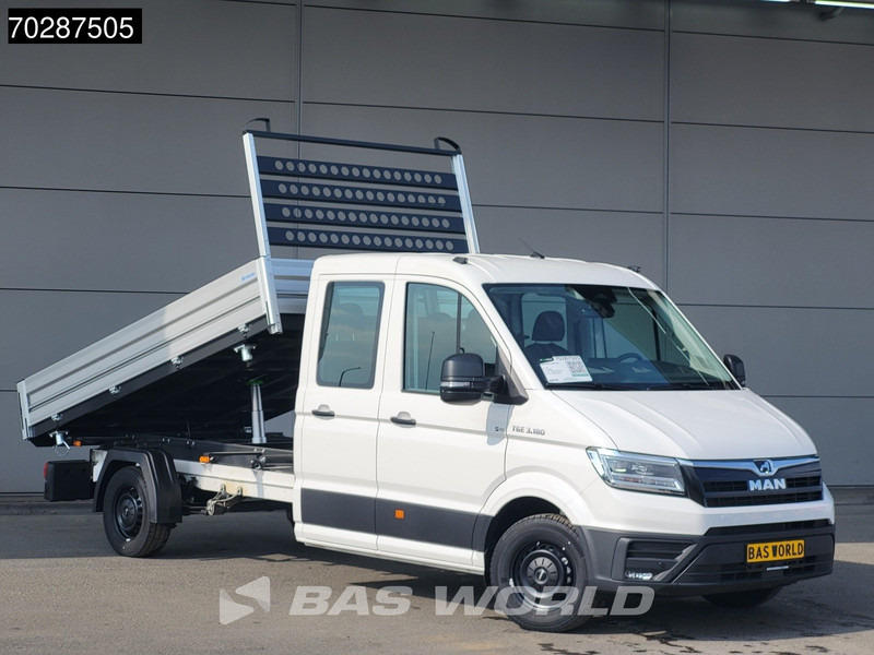 MAN TGE 3.180 Driezijdige Kipper Automaat Dubbel Cabine 2025 Facelift 180PK Trekhaak LED Navi ACC Airco Cruise Euro6 Kipper Tippe Benne Kieper - Ladbil med tip: billede 2 MAN TGE 3.180 Driezijdige Kipper Automaat Dubbel Cabine 2025 Facelift 180PK Trekhaak LED Navi ACC Airco Cruise Euro6 Kipper Tippe Benne Kieper - Ladbil med tip: billede 2