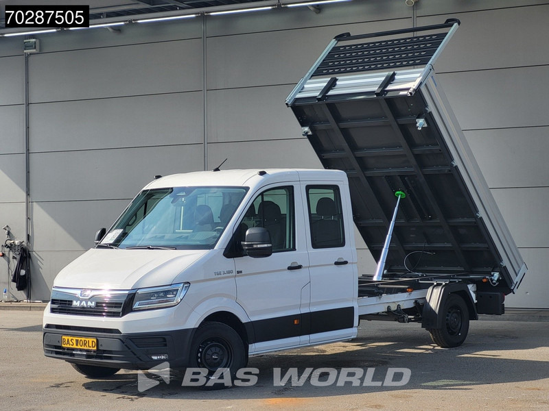 MAN TGE 3.180 Driezijdige Kipper Automaat Dubbel Cabine 2025 Facelift 180PK Trekhaak LED Navi ACC Airco Cruise Euro6 Kipper Tippe Benne Kieper - Ladbil med tip: billede 5 MAN TGE 3.180 Driezijdige Kipper Automaat Dubbel Cabine 2025 Facelift 180PK Trekhaak LED Navi ACC Airco Cruise Euro6 Kipper Tippe Benne Kieper - Ladbil med tip: billede 5