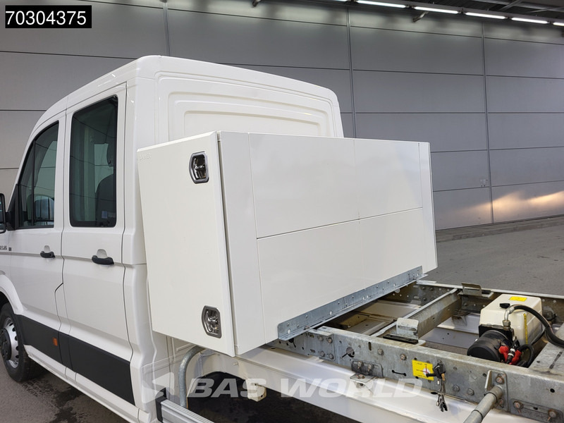 Ladbil MAN TGE 5.120 Open Laadbak met Kist Dubbel Cabine 3,5t Trekhaak Navi Camera Airco Cruise Euro6 Pritsche Pickup Open Box Airco Trekhaak Cruise: billede 6