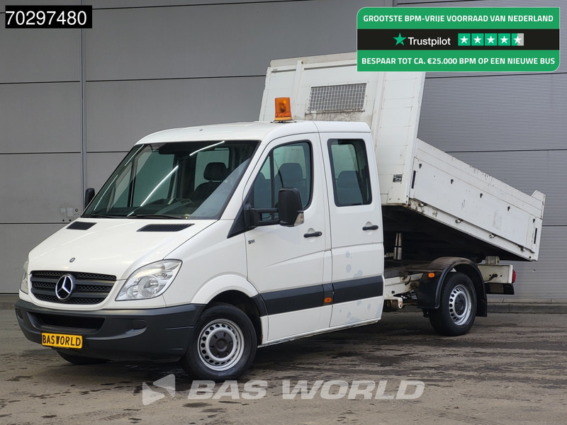 Mercedes-Benz Sprinter 310 CDI Kipper Dubbel Cabine Trekhaak Zwaailamp Tipper Benne Kieper Trekhaak - Ladbil med tip: billede 1 Mercedes-Benz Sprinter 310 CDI Kipper Dubbel Cabine Trekhaak Zwaailamp Tipper Benne Kieper Trekhaak - Ladbil med tip: billede 1