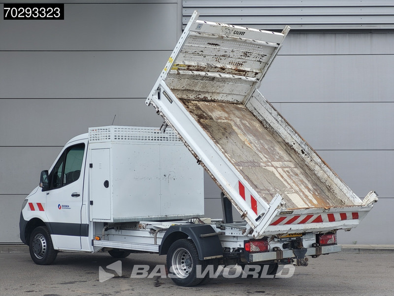 Mercedes-Benz Sprinter 514 CDI 3 zijdige Kipper 3.5t trekhaak MBUX Navi Camera Tipper Benne Open laadbak Kieper 2m3 Airco Trekhaak Cruise control - Ladbil med tip: billede 3 Mercedes-Benz Sprinter 514 CDI 3 zijdige Kipper 3.5t trekhaak MBUX Navi Camera Tipper Benne Open laadbak Kieper 2m3 Airco Trekhaak Cruise control - Ladbil med tip: billede 3