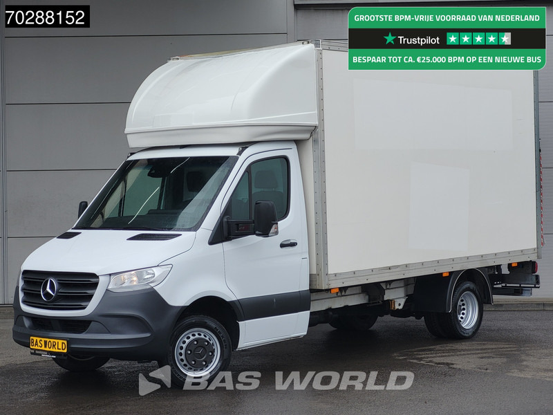 Varebil med kasse Mercedes-Benz Sprinter 516 CDI Dubbellucht Laadklep Zijdeur Airco Cruise Control Bakwagen Meubelbak Koffer 21m3 Airco Cruise control: billede 1