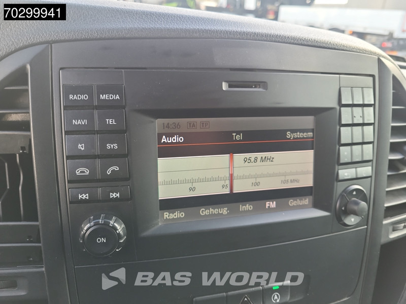 Små varebil Mercedes-Benz Vito 110 Dubbele Schuifdeur L3H1 LED Airco Cruise Camera Parkeersensoren Euro6 L3 Airco Cruise control: billede 12
