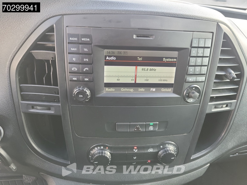 Små varebil Mercedes-Benz Vito 110 Dubbele Schuifdeur L3H1 LED Airco Cruise Camera Parkeersensoren Euro6 L3 Airco Cruise control: billede 13
