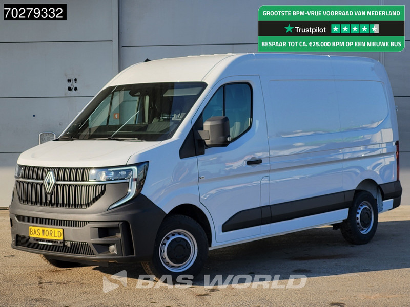 Renault Master 130pk 2025 Model! L2H2 Camera Carplay LED Airco Cruise Parkeersensoren L2 10m3 Airco Cruise control - Varevogn: billede 1 Renault Master 130pk 2025 Model! L2H2 Camera Carplay LED Airco Cruise Parkeersensoren L2 10m3 Airco Cruise control - Varevogn: billede 1