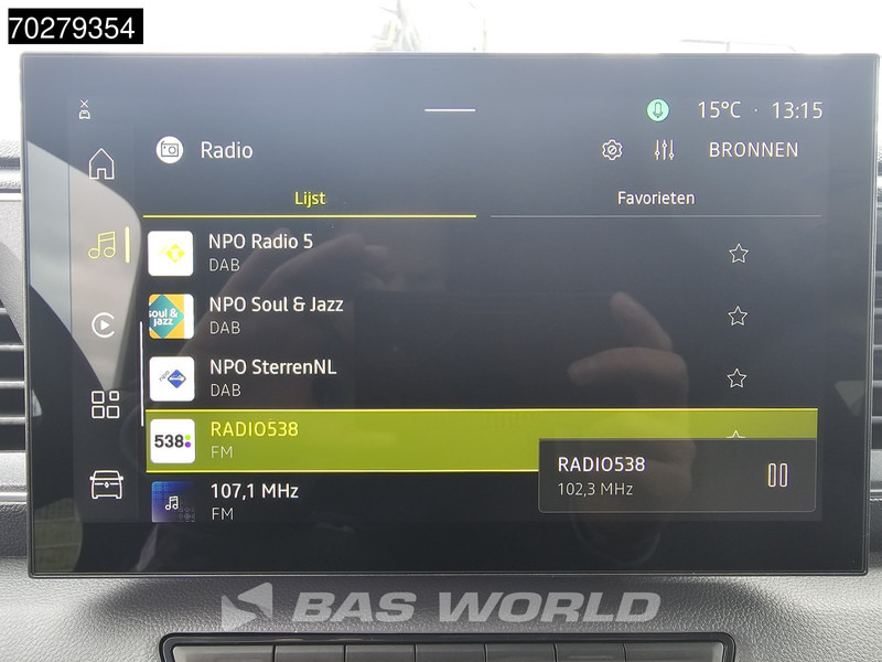 Ny Varevogn Renault Master 130pk 2025 Model! L2H2 Camera Carplay LED Airco Cruise Parkeersensoren L2 10m3 Airco Cruise control: billede 14