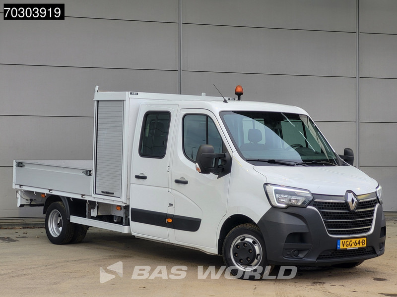 Renault Master 145PK Open Laadbak Dubbel Cabine 3,5t Trekhaak Dubbellucht LED Airco Cruise Standkachel APK 07-2026 Euro6 Pritsche Pickup Open Box Air - Ladbil: billede 3 Renault Master 145PK Open Laadbak Dubbel Cabine 3,5t Trekhaak Dubbellucht LED Airco Cruise Standkachel APK 07-2026 Euro6 Pritsche Pickup Open Box Air - Ladbil: billede 3
