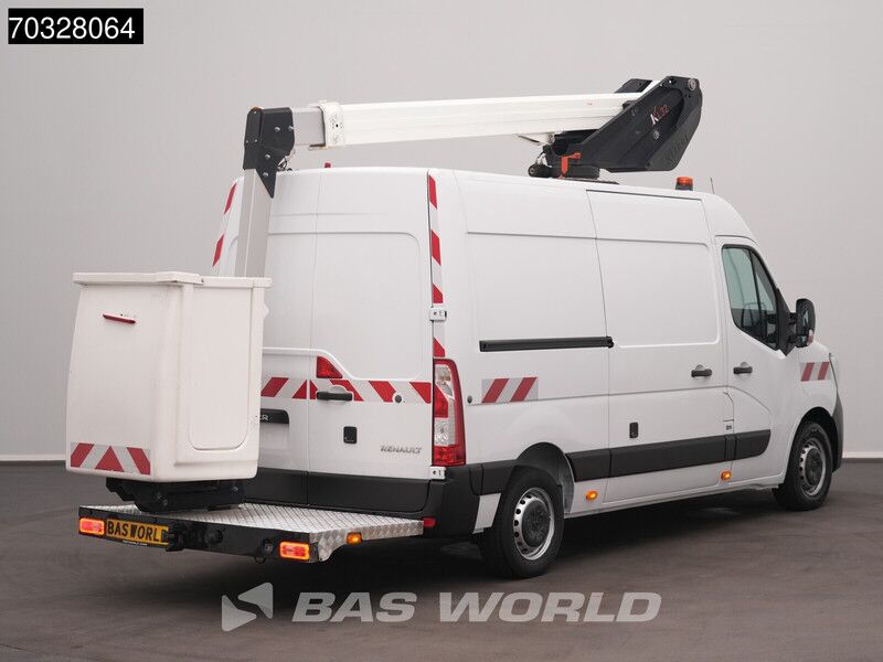 Renault Master 145PK Hoogwerker Werkhoogte 11,2m L2H2 Trekhaak Airco Cruise Camera Parkeersensoren Werkplaatsinrichting Euro6 Hübartbeitsbuhne Arbeit - Varebil: billede 3 Renault Master 145PK Hoogwerker Werkhoogte 11,2m L2H2 Trekhaak Airco Cruise Camera Parkeersensoren Werkplaatsinrichting Euro6 Hübartbeitsbuhne Arbeit - Varebil: billede 3