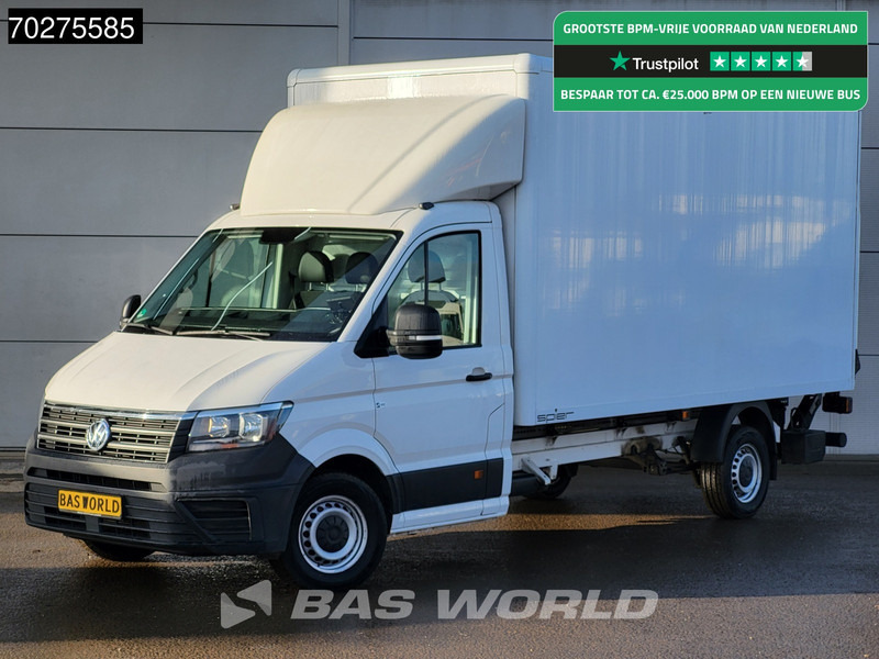 Varebil med kasse Volkswagen Crafter 177pk Automaat Laadklep Bakwagen Airco Camera Meubelbak Koffer 19m3 Airco: billede 1