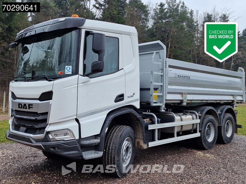 DAF XD 450 XD 6X4 NEW! 12m3 KH 3-way Tipper Big-Axle Steel suspension Euro 6 - Tipvogn lastbil: billede 1 DAF XD 450 XD 6X4 NEW! 12m3 KH 3-way Tipper Big-Axle Steel suspension Euro 6 - Tipvogn lastbil: billede 1