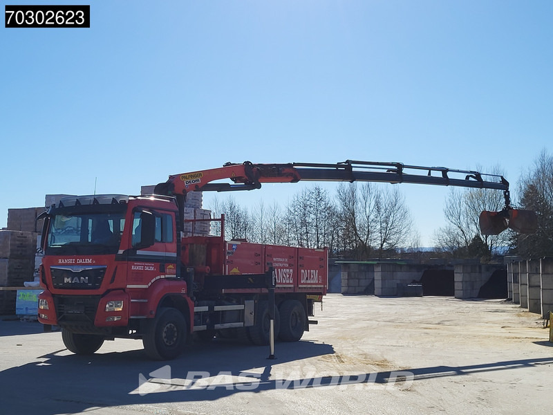 MAN TGS 33.440 6X4 Palfinger PK23001-EH Kran Crane Big-Axle 13m3 tipper Euro 6 - Tipvogn lastbil, Lastbil med kran: billede 2 MAN TGS 33.440 6X4 Palfinger PK23001-EH Kran Crane Big-Axle 13m3 tipper Euro 6 - Tipvogn lastbil, Lastbil med kran: billede 2