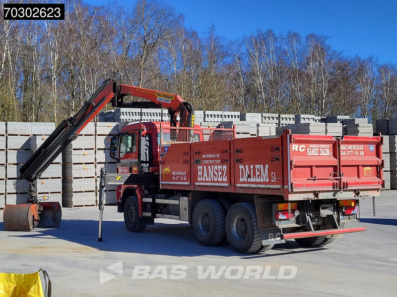 MAN TGS 33.440 6X4 Palfinger PK23001-EH Kran Crane Big-Axle 13m3 tipper Euro 6 - Tipvogn lastbil, Lastbil med kran: billede 3 MAN TGS 33.440 6X4 Palfinger PK23001-EH Kran Crane Big-Axle 13m3 tipper Euro 6 - Tipvogn lastbil, Lastbil med kran: billede 3
