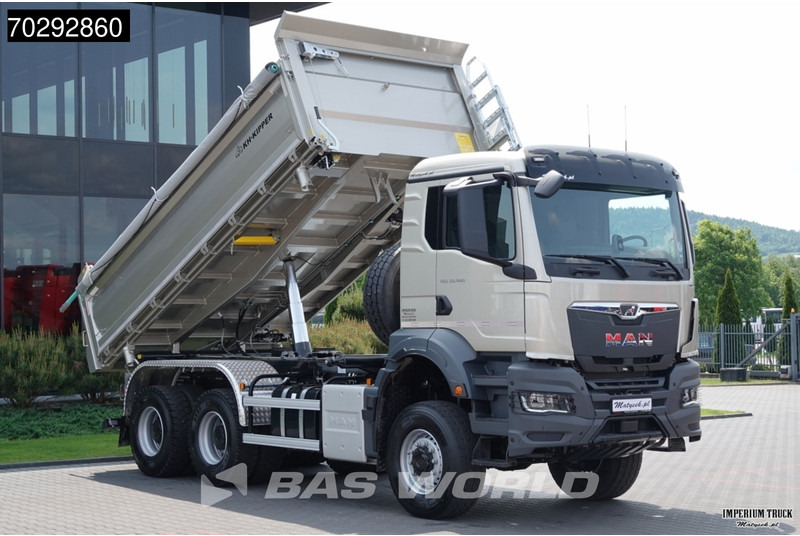 MAN TGS 33.480 TGS 6X6 6x6 3-Way Kipper Big-Axle Euro 6 - Tipvogn lastbil: billede 3 MAN TGS 33.480 TGS 6X6 6x6 3-Way Kipper Big-Axle Euro 6 - Tipvogn lastbil: billede 3