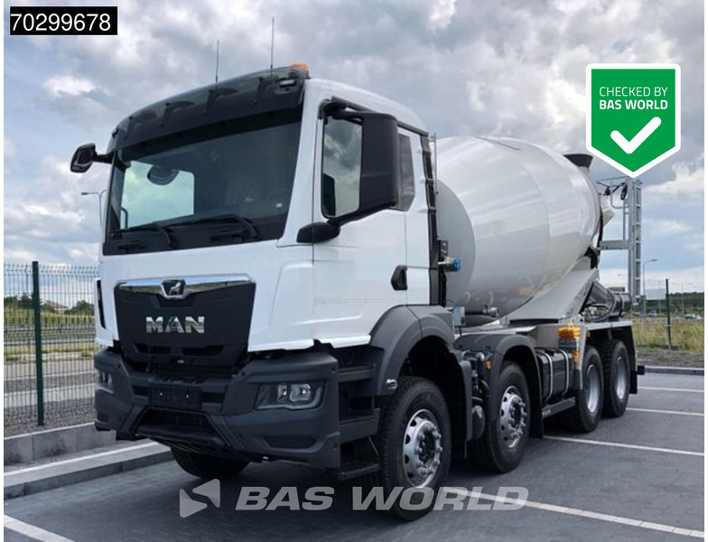 MAN TGS 35.440 8X4 NEW! 10m3 FML mixer Automatic Steel suspension Euro 6 - Betonbil: billede 1 MAN TGS 35.440 8X4 NEW! 10m3 FML mixer Automatic Steel suspension Euro 6 - Betonbil: billede 1