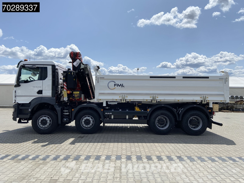Ny Tipvogn lastbil, Lastbil med kran MAN TGS 35.440 8X4 NEW! Fassi F275.026 Kran Crane 13m3 3-Sided Tipper Big-Axle Euro 6: billede 16 Ny Tipvogn lastbil, Lastbil med kran MAN TGS 35.440 8X4 NEW! Fassi F275.026 Kran Crane 13m3 3-Sided Tipper Big-Axle Euro 6: billede 16
