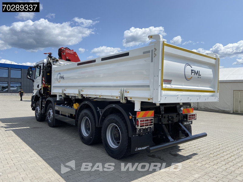 Ny Tipvogn lastbil, Lastbil med kran MAN TGS 35.440 8X4 NEW! Fassi F275.026 Kran Crane 13m3 3-Sided Tipper Big-Axle Euro 6: billede 11 Ny Tipvogn lastbil, Lastbil med kran MAN TGS 35.440 8X4 NEW! Fassi F275.026 Kran Crane 13m3 3-Sided Tipper Big-Axle Euro 6: billede 11