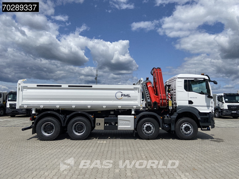 Ny Tipvogn lastbil, Lastbil med kran MAN TGS 35.440 8X4 NEW! Fassi F275.026 Kran Crane 13m3 3-Sided Tipper Big-Axle Euro 6: billede 17 Ny Tipvogn lastbil, Lastbil med kran MAN TGS 35.440 8X4 NEW! Fassi F275.026 Kran Crane 13m3 3-Sided Tipper Big-Axle Euro 6: billede 17