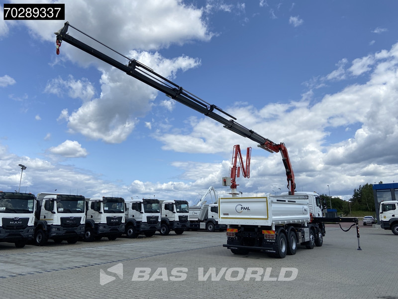 MAN TGS 35.440 8X4 NEW! Fassi F275.026 Kran Crane 13m3 3-Sided Tipper Big-Axle Euro 6 - Tipvogn lastbil, Lastbil med kran: billede 5 MAN TGS 35.440 8X4 NEW! Fassi F275.026 Kran Crane 13m3 3-Sided Tipper Big-Axle Euro 6 - Tipvogn lastbil, Lastbil med kran: billede 5