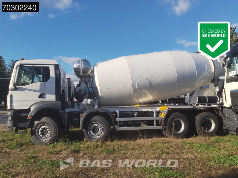 MAN TGS 41.400 8X4 12m3 FML mixer Steelsuspension Manual Airco EURO 2 - Betonbil: billede 1 MAN TGS 41.400 8X4 12m3 FML mixer Steelsuspension Manual Airco EURO 2 - Betonbil: billede 1