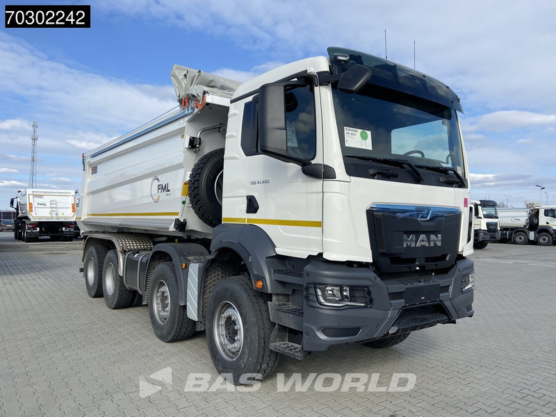MAN TGS 41.400 8X4 20m3 KH Kipper Tarpaulin Automatic Big-Axle EURO 2 - Tipvogn lastbil: billede 3 MAN TGS 41.400 8X4 20m3 KH Kipper Tarpaulin Automatic Big-Axle EURO 2 - Tipvogn lastbil: billede 3