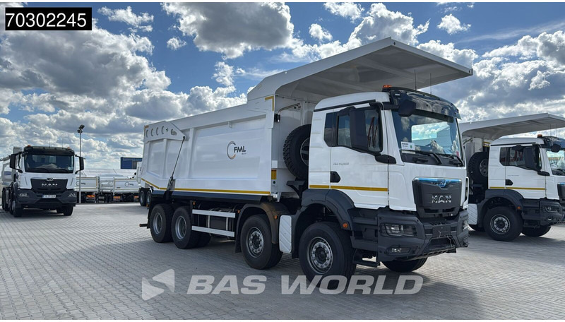 MAN TGS 41.400 8X4 23m3 Wielton Mining tipper Manual Steel suspension EURO 2 - Tipvogn lastbil: billede 3 MAN TGS 41.400 8X4 23m3 Wielton Mining tipper Manual Steel suspension EURO 2 - Tipvogn lastbil: billede 3