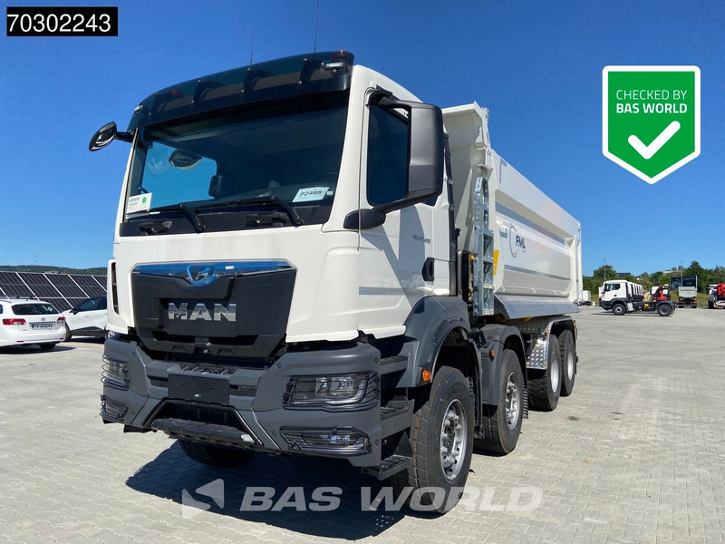 MAN TGS 41.400 8X4 NEW! 20m3 KH Kipper Manual Steel suspension Big-Axle EURO 2 - Tipvogn lastbil: billede 1 MAN TGS 41.400 8X4 NEW! 20m3 KH Kipper Manual Steel suspension Big-Axle EURO 2 - Tipvogn lastbil: billede 1