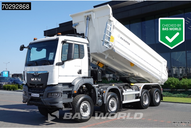 MAN TGS 41.480 TGS 8X8 Manual 8x8 Hardox Steel Tipper Euro 6 - Tipvogn lastbil: billede 1 MAN TGS 41.480 TGS 8X8 Manual 8x8 Hardox Steel Tipper Euro 6 - Tipvogn lastbil: billede 1