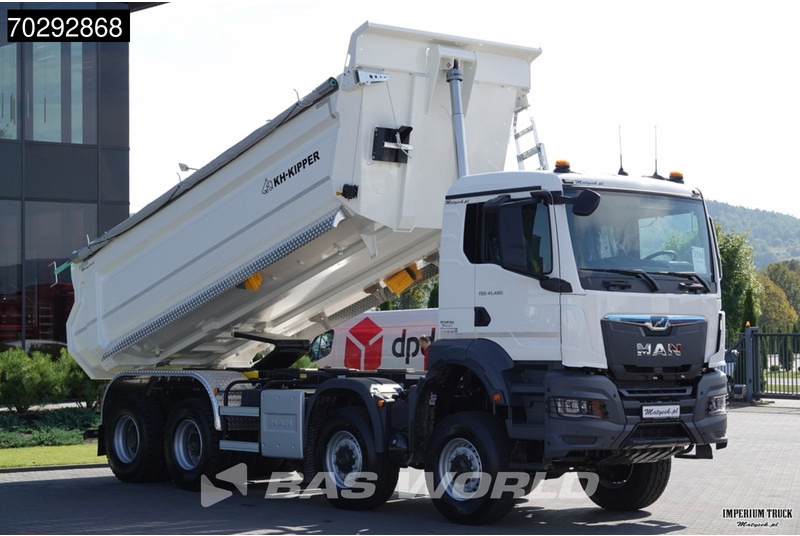MAN TGS 41.480 TGS 8X8 Manual 8x8 Hardox Steel Tipper Euro 6 - Tipvogn lastbil: billede 5 MAN TGS 41.480 TGS 8X8 Manual 8x8 Hardox Steel Tipper Euro 6 - Tipvogn lastbil: billede 5