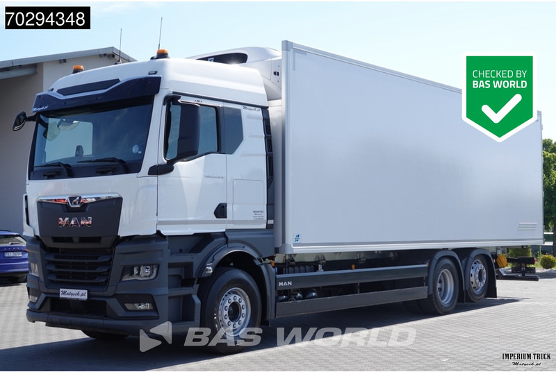 MAN TGX 26.520 TGX 6X2 Thermo King T-1000 R Automatic Lift-Steering Axle Euro 6 - Kølevogn lastbil: billede 1 MAN TGX 26.520 TGX 6X2 Thermo King T-1000 R Automatic Lift-Steering Axle Euro 6 - Kølevogn lastbil: billede 1