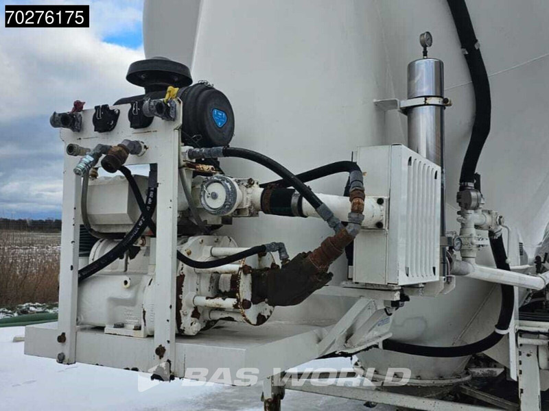 Tanksættevogn til transportering fødevarer SPITZER SF2755/4P 3 axles 55 m3 Liftachse: billede 9