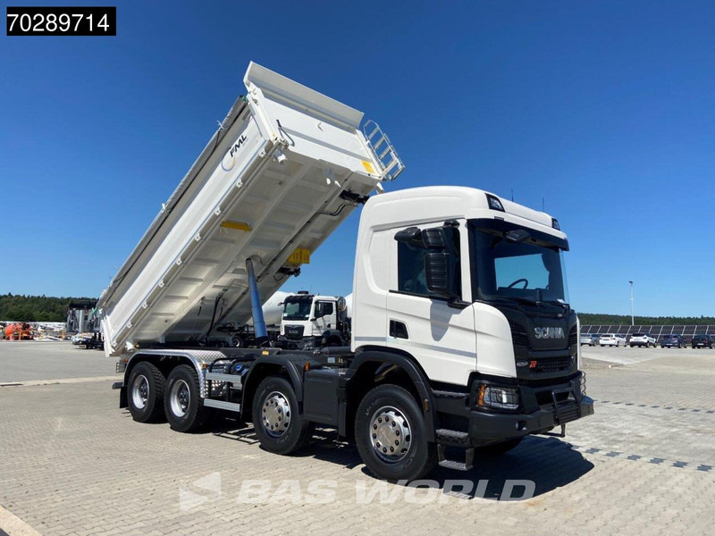 Scania P420 8X4 NEW! 13,5m3 3-way tipper Hardox450 Steel Steelsuspension Euro 6 - Tipvogn lastbil: billede 3 Scania P420 8X4 NEW! 13,5m3 3-way tipper Hardox450 Steel Steelsuspension Euro 6 - Tipvogn lastbil: billede 3