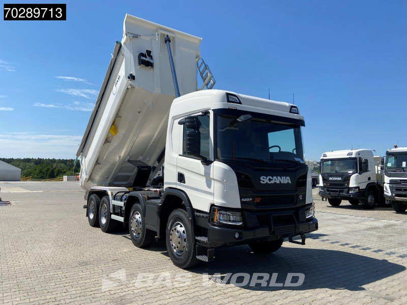 Scania P420 8X4 NEW! 18m3 Steel tipper Steelsuspension Automatic Euro 6 - Tipvogn lastbil: billede 3 Scania P420 8X4 NEW! 18m3 Steel tipper Steelsuspension Automatic Euro 6 - Tipvogn lastbil: billede 3