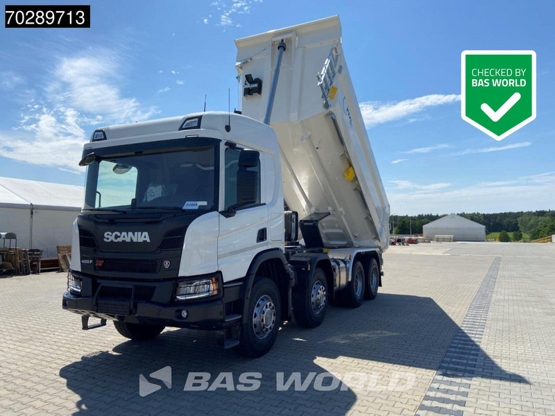 Scania P420 8X4 NEW! 18m3 Steel tipper Steelsuspension Automatic Euro 6 - Tipvogn lastbil: billede 1 Scania P420 8X4 NEW! 18m3 Steel tipper Steelsuspension Automatic Euro 6 - Tipvogn lastbil: billede 1