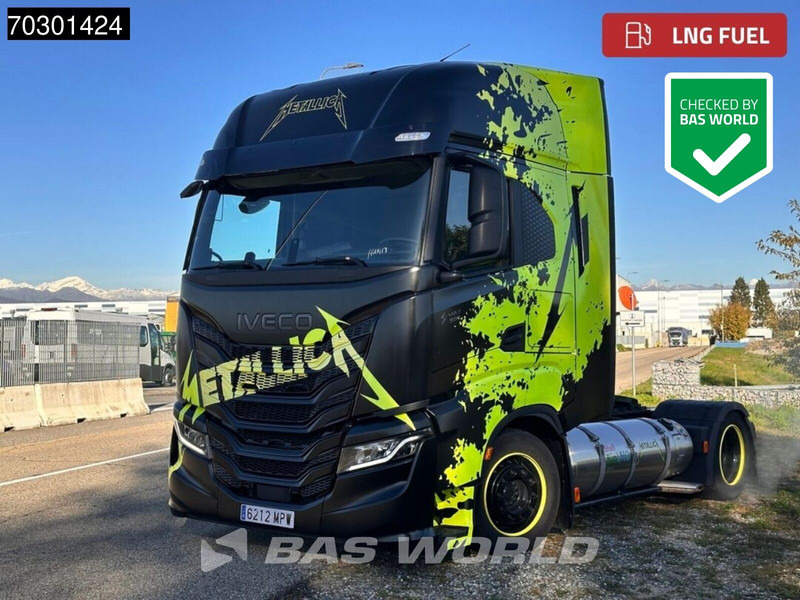 Iveco S-Way 460 4X2 Metallica Edition! LNG Full-Air Retarder 2xTanks Standklima Euro 6 - Trækker: billede 1 Iveco S-Way 460 4X2 Metallica Edition! LNG Full-Air Retarder 2xTanks Standklima Euro 6 - Trækker: billede 1