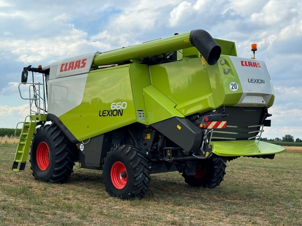 Claas Lexion 660 + claas vario 750 - Mejetærsker: billede 5 Claas Lexion 660 + claas vario 750 - Mejetærsker: billede 5