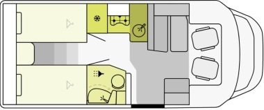 Etrusco T 6900 SB - Delintegreret autocamper: billede 1 Etrusco T 6900 SB - Delintegreret autocamper: billede 1