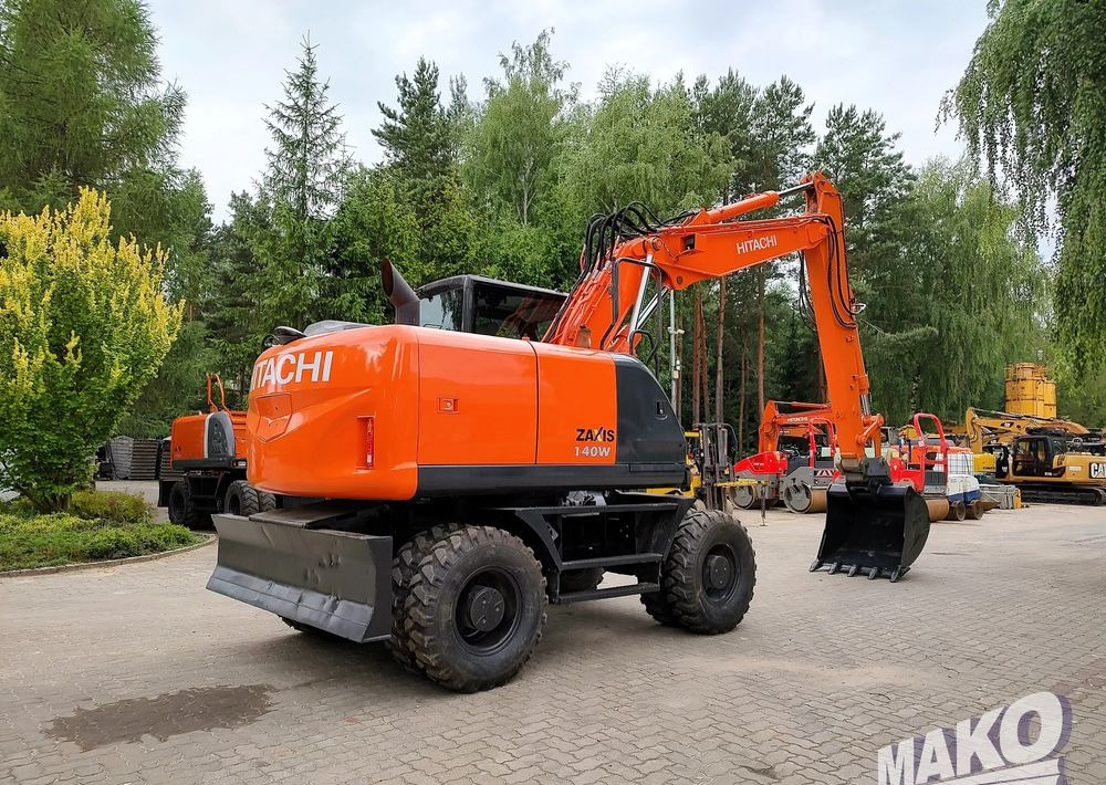 Hitachi ZX 140 - Hjulgravemaskine: billede 4 Hitachi ZX 140 - Hjulgravemaskine: billede 4
