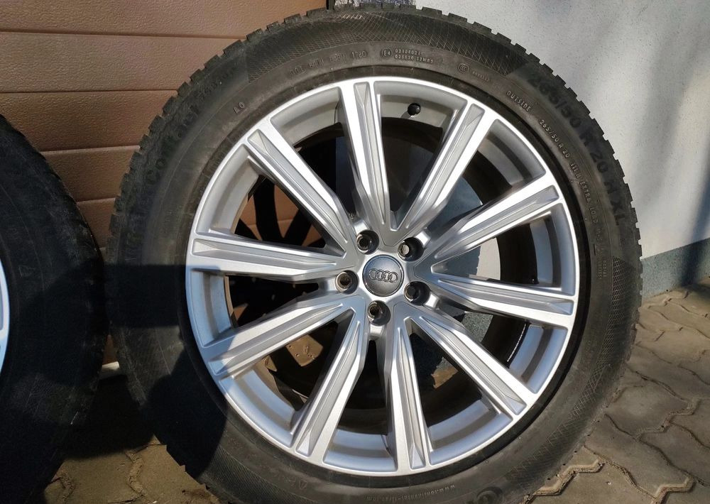 Koła felgi aluminiowe Audi Q8 SQ8 z oponami zimowymi Continental WinterContact TS850P 265/50 R20 H XL - Komplet hjul for Bil: billede 5 Koła felgi aluminiowe Audi Q8 SQ8 z oponami zimowymi Continental WinterContact TS850P 265/50 R20 H XL - Komplet hjul for Bil: billede 5