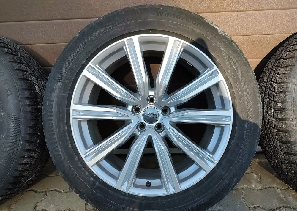 Koła felgi aluminiowe Audi Q8 SQ8 z oponami zimowymi Continental WinterContact TS850P 265/50 R20 H XL - Komplet hjul for Bil: billede 3 Koła felgi aluminiowe Audi Q8 SQ8 z oponami zimowymi Continental WinterContact TS850P 265/50 R20 H XL - Komplet hjul for Bil: billede 3