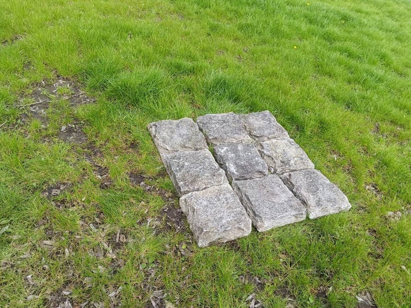 Graniet natuursteen 40x40x7-8 cm 300m2 ruw/glad te - Entreprenørmaskin: billede 3 Graniet natuursteen 40x40x7-8 cm 300m2 ruw/glad te - Entreprenørmaskin: billede 3