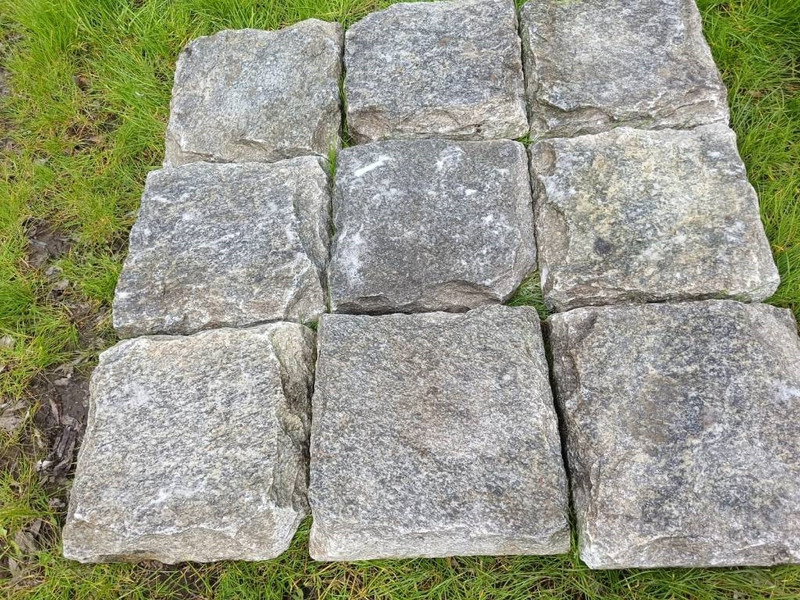 Graniet natuursteen 40x40x7-8 cm 300m2 ruw/glad te - Entreprenørmaskin: billede 5 Graniet natuursteen 40x40x7-8 cm 300m2 ruw/glad te - Entreprenørmaskin: billede 5