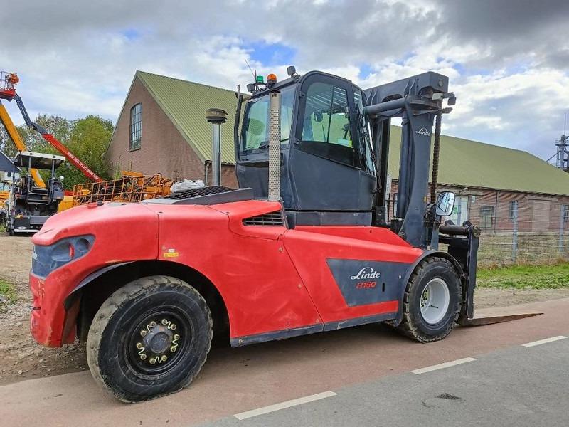 Linde H 160/1200 16 ton heftruck forklift stapler - Diesel gaffeltruck: billede 4 Linde H 160/1200 16 ton heftruck forklift stapler - Diesel gaffeltruck: billede 4