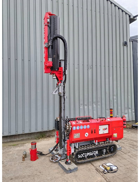 Socomafor 10 micro piling rig hei machine boor dri - Rambuk: billede 2 Socomafor 10 micro piling rig hei machine boor dri - Rambuk: billede 2