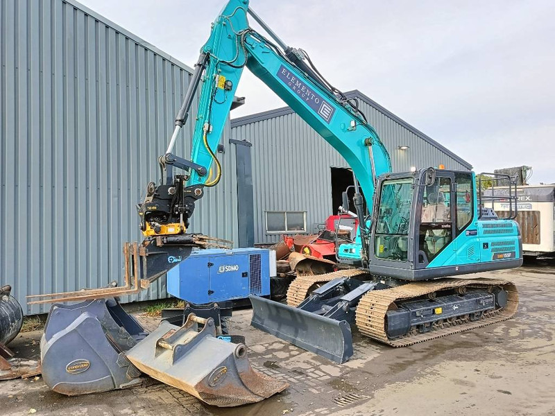 Sunward SWE 155 F + tilt rotator engcon oilquick - Bæltegravemaskine: billede 1 Sunward SWE 155 F + tilt rotator engcon oilquick - Bæltegravemaskine: billede 1