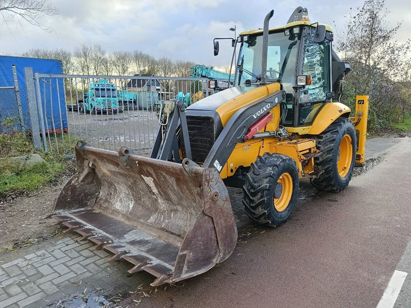 Volvo BL 61 + graaflaad combinatie backhoe loader lader - Gravelæssemaskine: billede 3 Volvo BL 61 + graaflaad combinatie backhoe loader lader - Gravelæssemaskine: billede 3