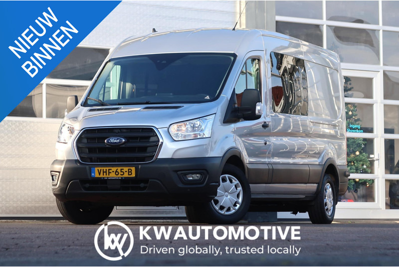 Ford Transit 330 2.0 TDCI L3H2 DC AUT/ CAMERA/ ACC/ AIRCO/ TREKHAAK - Små varebil, Mandskabsbil: billede 1 Ford Transit 330 2.0 TDCI L3H2 DC AUT/ CAMERA/ ACC/ AIRCO/ TREKHAAK - Små varebil, Mandskabsbil: billede 1