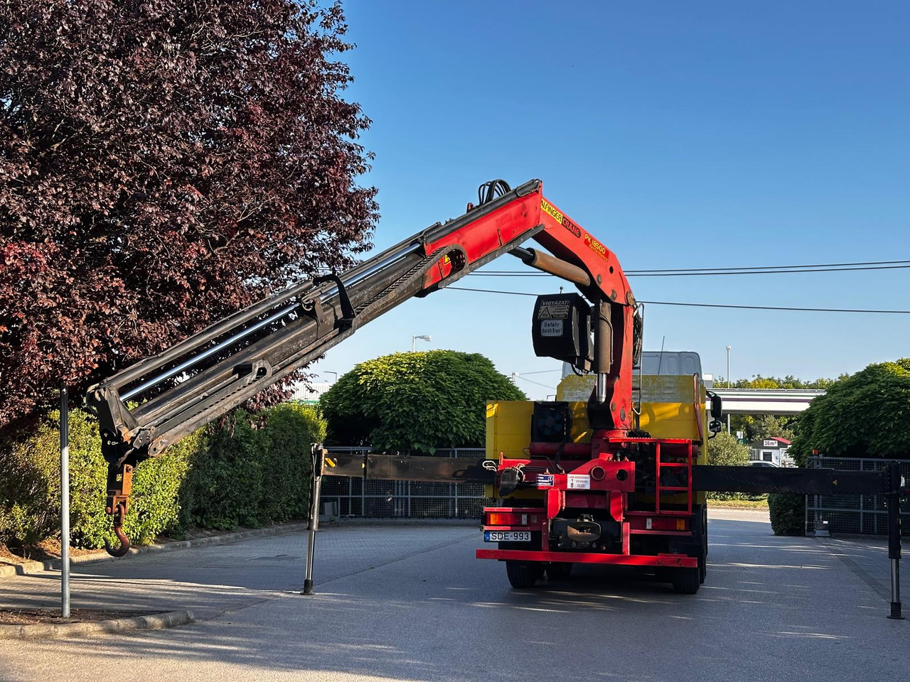 DAF Xf 105.410 Manual 6x2 Palfinger Pk18500 EXCELENT - Lastbil med kran: billede 4 DAF Xf 105.410 Manual 6x2 Palfinger Pk18500 EXCELENT - Lastbil med kran: billede 4